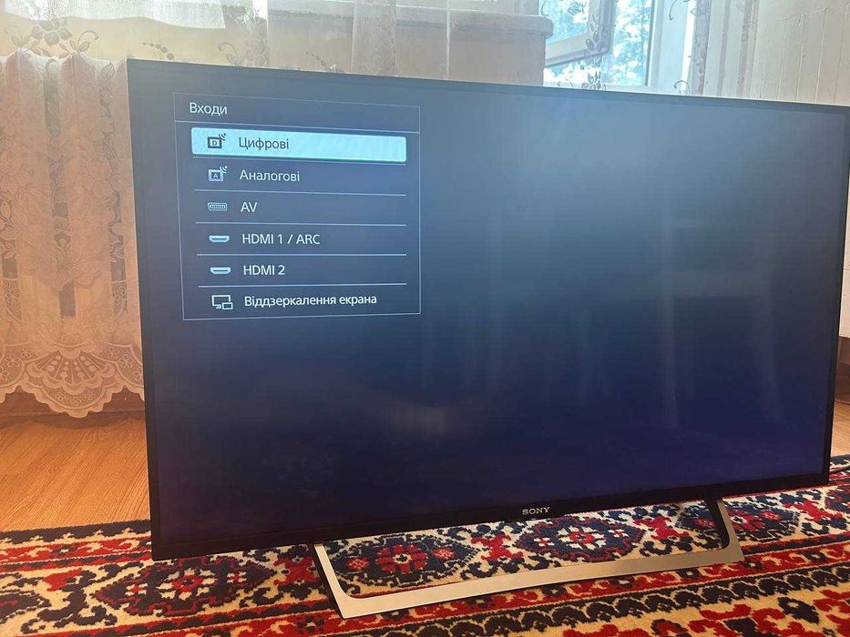 Телевізор 43" 4К Sony KDL 43WE755