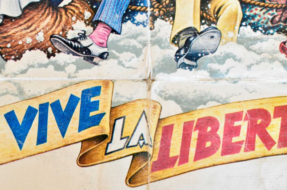 Cartaz/poster de cinema/filme E Viva a Liberdade (Et Vive la Liberté!)