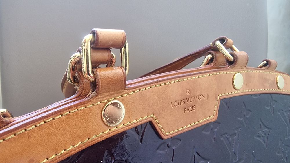 Mala Louis Vuitton Brea  Monogram Vernis