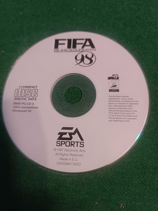 Gra PC - Fifa 98 - Die WM Qualifikation