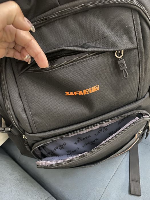 Рюкзак чорний Safari