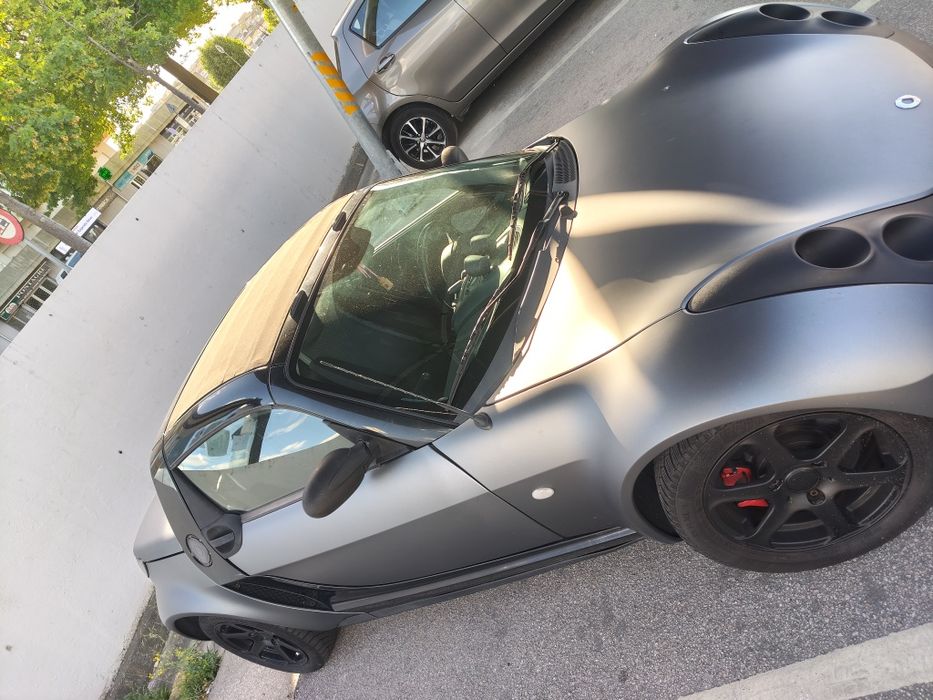 Smart Roadster Cabrio Cinza/Black Matte