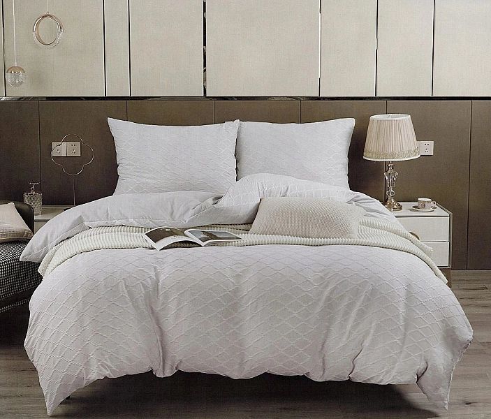 Pościel 200x220 Komplet 4 części Żakardowa z Kory Elegancka Ignazio