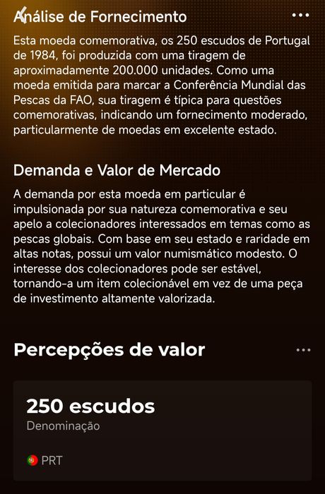 Moedas de coleção