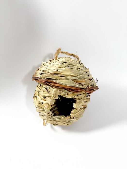 Соломенные гнезда для птиц, большой ассортимент, очень красивые