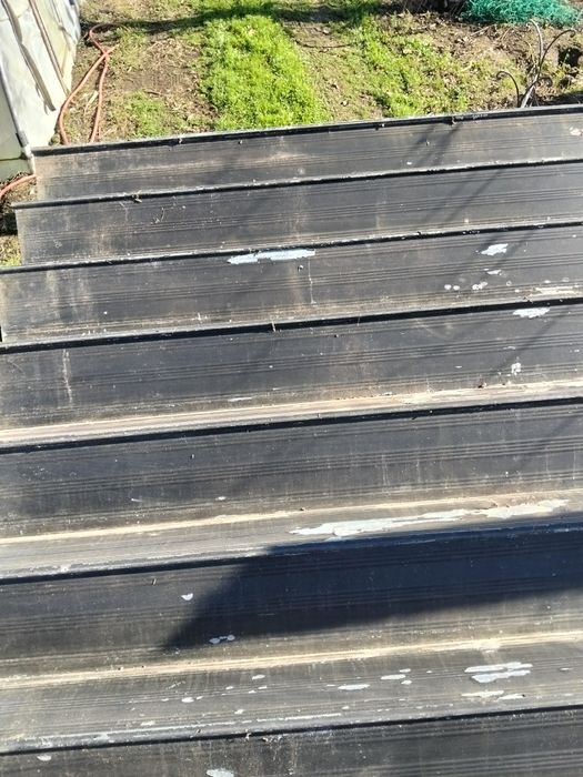 Portão de fole em bom estado