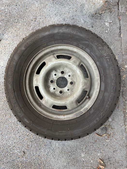 Колеса, диски стальные R 13 + резина