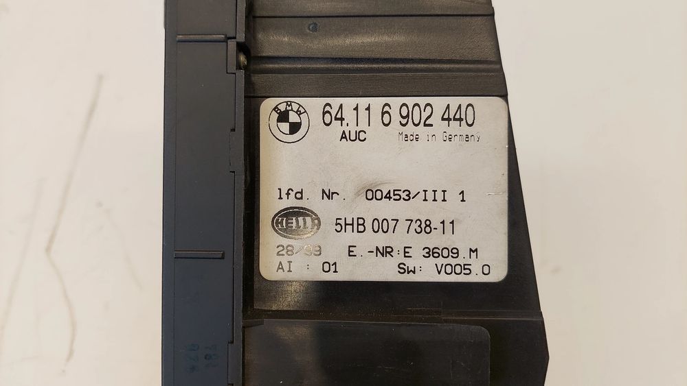 Comando chauffage / sofagem BMW 3 Touring (E46)