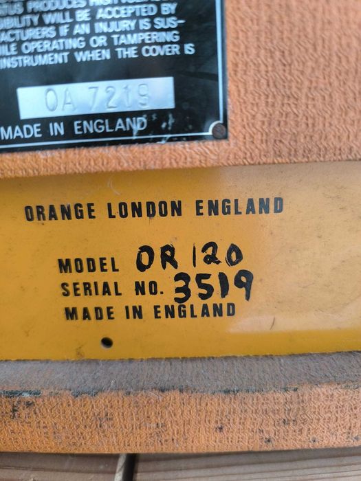Orange OR120 70´s - Super Som