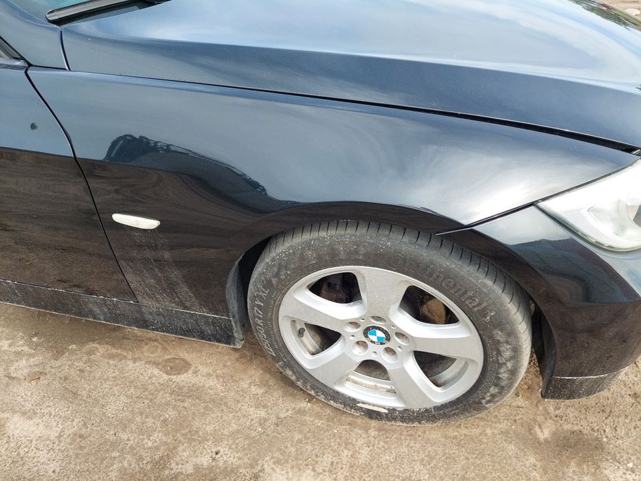 black sapphire 475/9 czarny blotnik przod przedni lewy prawy bmw e90 e