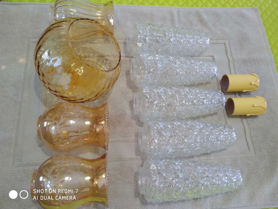 Abajures antigos diversos