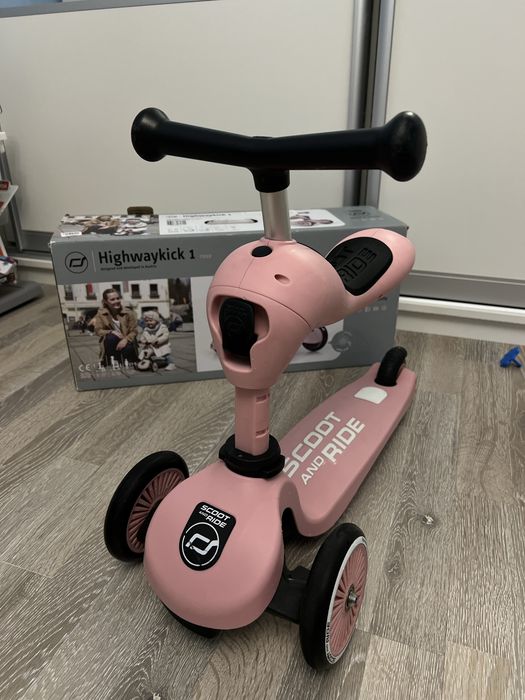 Cамокат Scoot and Ride 2 в 1 Highwaykick ROSE