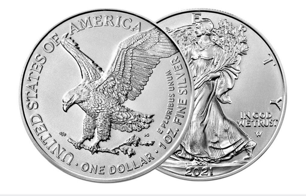 Vendo moedas de prata