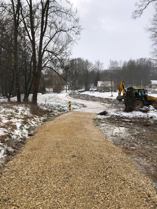 Usługi Koparką | Koparko - ładowarką | Budowa Podwórek | Wykopy !