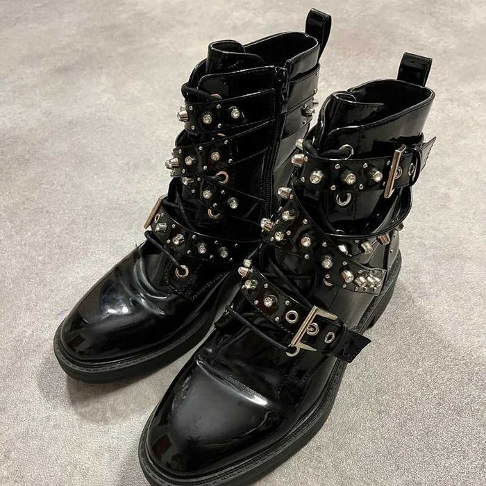 Buty W Stylu Demonia Style Punk Alternative Goth Y2K Coquette Trendy