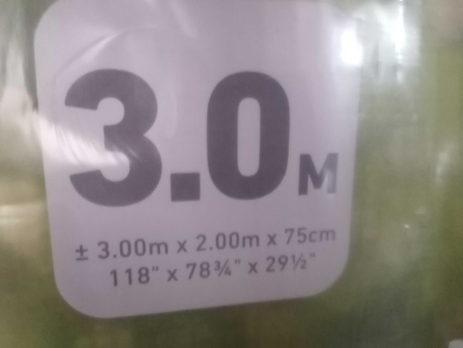Piscina Intex  3mx2mx75cm com bomba de água