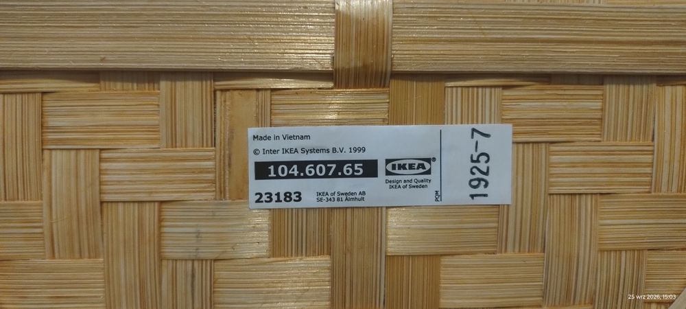 Ikea kosz do przechowywania