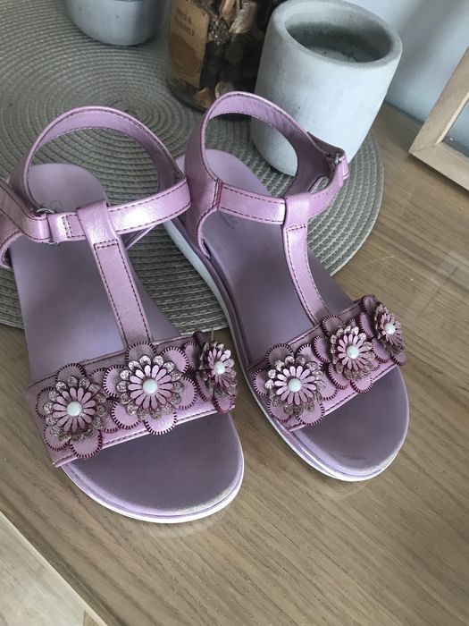 Sandalki r.31 deichmann rozowe okazja dzieciece