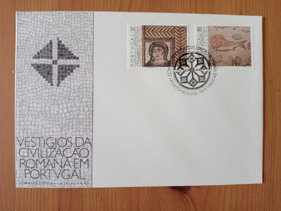 Sobrescrito 1º Dia (FDC) Vários 1986 + 1988 + 1991 CTT Portugal