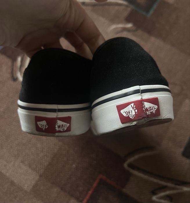 Женские кроссовки Vans old school черные