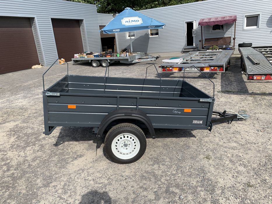 «Світ Причепів» Новий Міцний Металічний причіп 1.30х2.20м