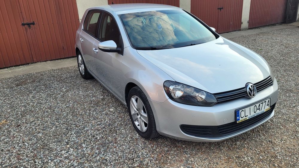 VW GOLF 6 2.0 TDI Zarejestrowany Klimatyzacja Stan BDB Nawigacja