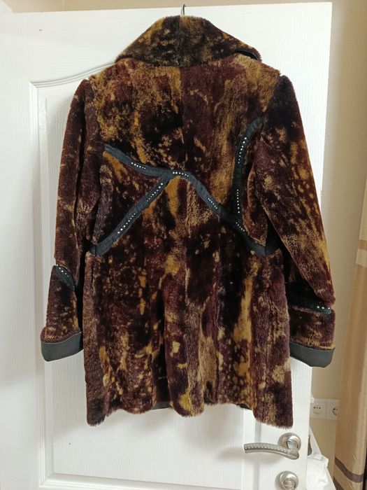 Полушубок из цигейки новый