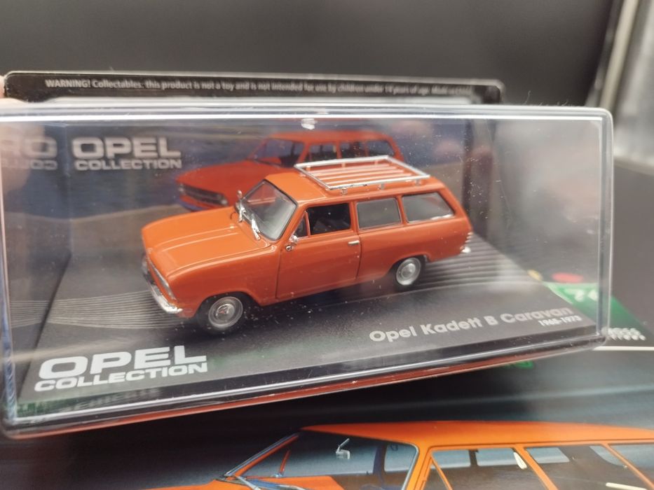 Opel Collection 1:43 Opel Kadett B Caravan 65-73 model + gazetka