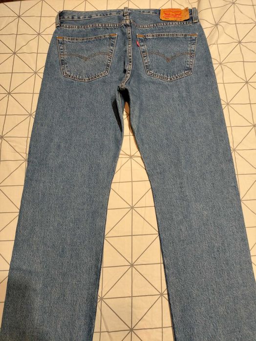 Levis 501 Nowe niebieskie spodnie jeansy W36 L32