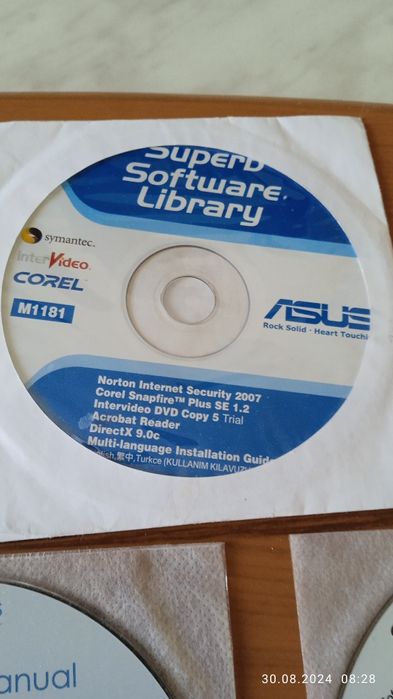 Диски- Asus , OLYMPUS .