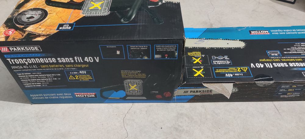 Motosserra Parkside 40V