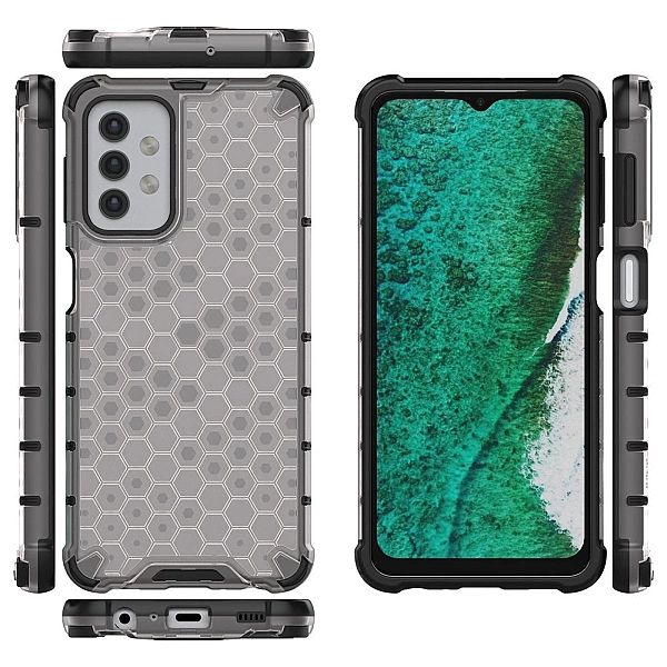 Honeycomb etui pancerny pokrowiec z żelową ramką Samsung Galaxy A32/5G