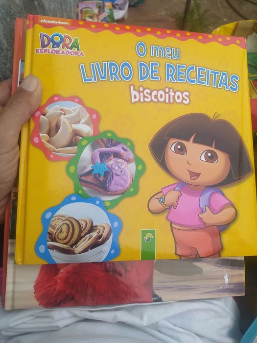 O meu livro de receitas - biscoitos da Dora a exploradora - envio grátis
