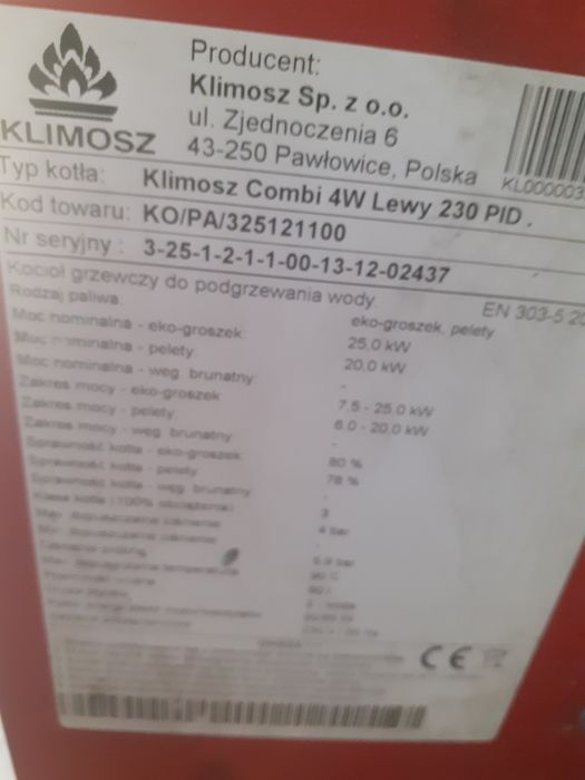 Piec viadrus z podajnikiem na ecogroszek