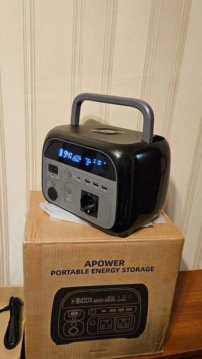 Зарядна станція Apower (Ctolity) AP400 345Wh/600W LiFePo4 чистий синус