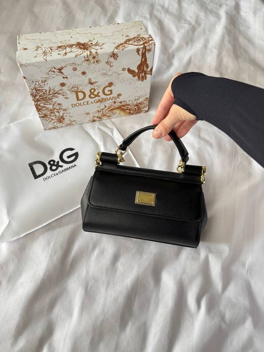 Torebka Dolce&Gabbana sicily mini black