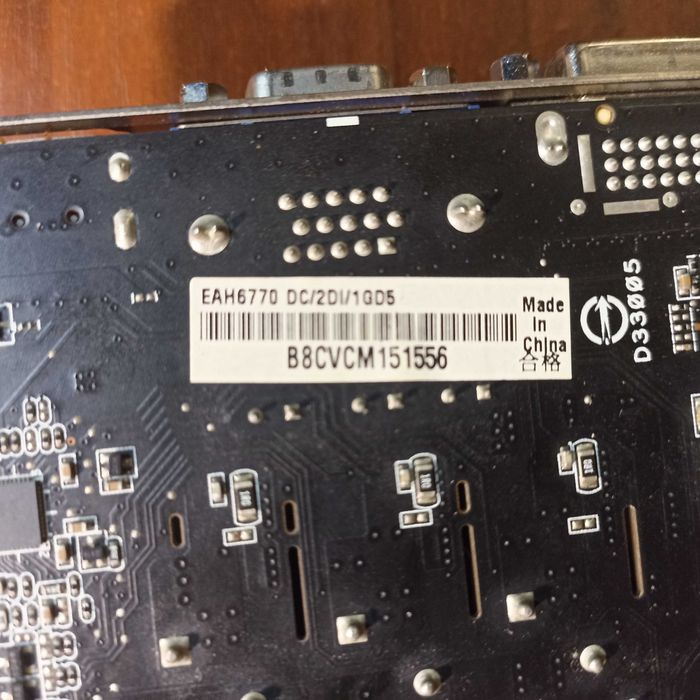 Видеокарта Asus PCI-Ex Radeon HD 6770 (не рабочая)