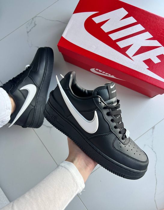 ХІТ СЕЗОНУ! Nike Air Force 1 Low x Ambush Black 40 41 42 43 44 45 форс