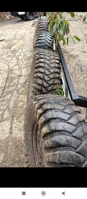 Jantes patrol 16 com pneus maxxis 37