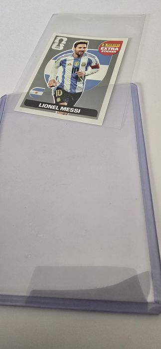 Lionel Messi Silver Extra Sticker Panini Mundial 2026