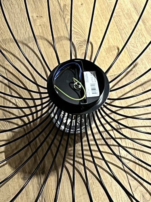 Lampa kinkiet pająk