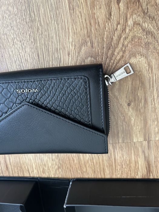 Czarny portfel damski Wojas - Nowy