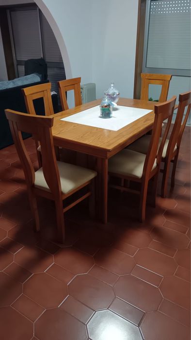 Conjunto Mobília de Sala (Madeira Maciça)