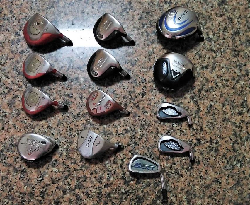 Conjunto de tacos de golfe