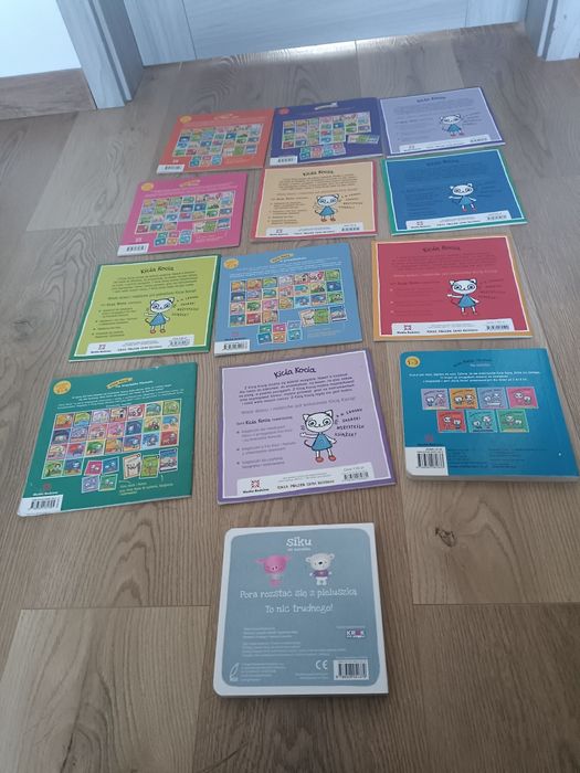 Kici kocia 12 książek 1 siku na nocniku mega paka