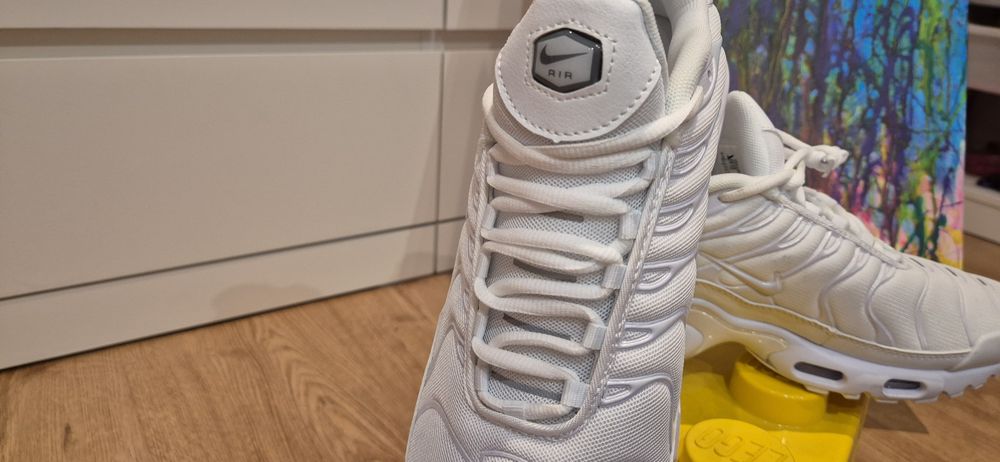 Nike Air Max Plus TN — rozmiar 44 | Triple White