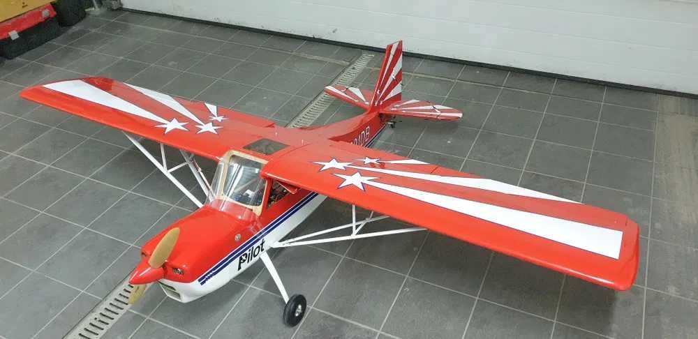 Samolot RC Decathlon od Pilot RC 2.7m ,DLE 55RA, Powerbox
