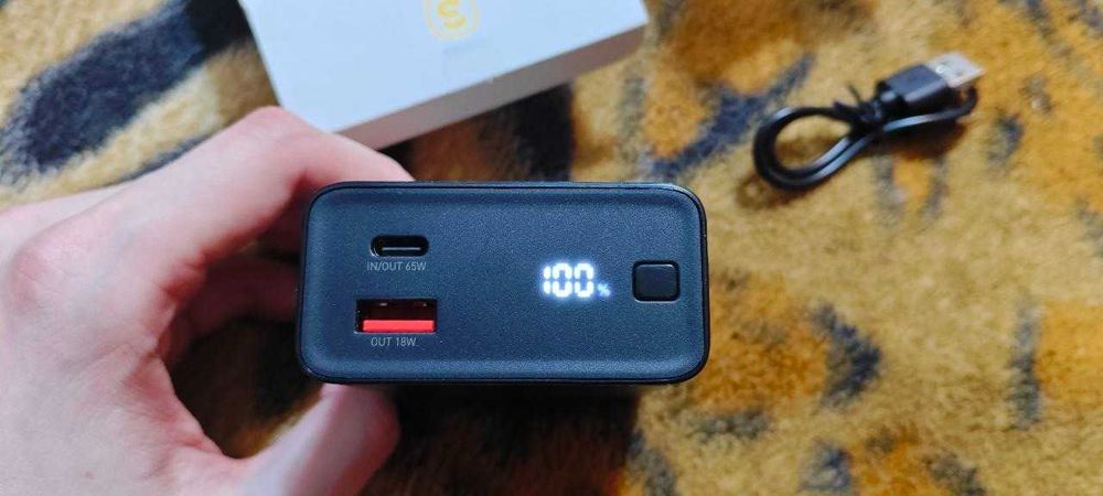 Повербанк / Павербанк Essager 65W 20000mAh PD QC (для ноутбука, iPhone, Mac)