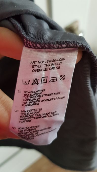 Nly one sukienka welurowa r s