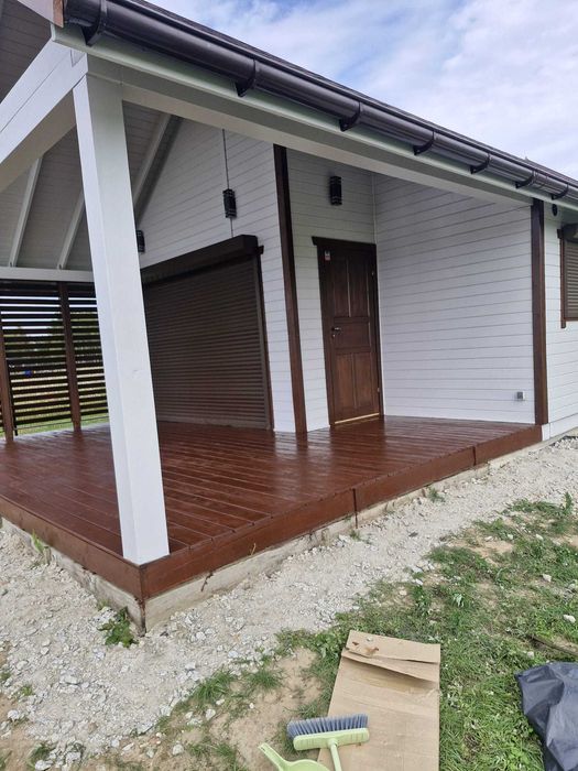 Dom drewniany Krokus 6 x 11m do 70m2Z poddaszem PROMOCJA